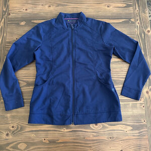 Women's Healing Hands Navy Purple Label ModernFit Jacket XS